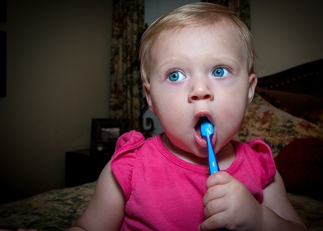 幼児の歯磨き